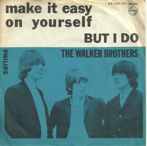 The Walker Brothers Make It Easy On Yourself But I Do 1965 Black