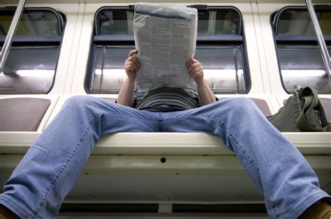 the manspreading scourge isn t just for subways