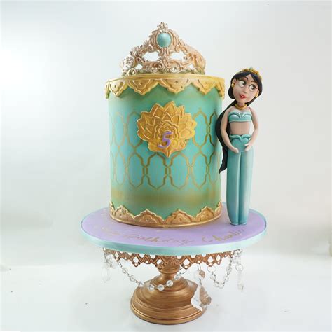 Disneys Princess Jasmine Cake The Sugar Kitchen