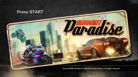Burnout Paradise For Microsoft Xbox 360 The Video Games Museum