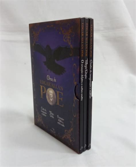 Box Obras De Edgar Allan Poe 3 Volumes Edgar Allan Poe Touché