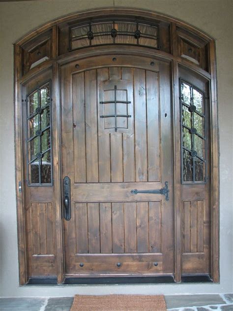Custom Made Knotty Alder Door Home Decor In 2019 Knotty Alder Doors