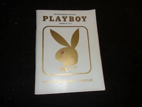 Playboy Magazine December Th Anniversary Issue Picclick