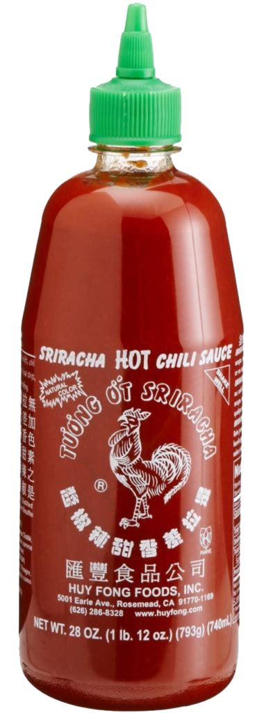Huy Fong Sriracha Chilli Sauce 12 X 793g Steins Foods