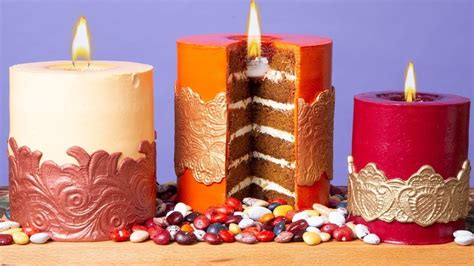 Candle Cakes With Pumpkin Spice Cranberry Clove Ginger Apple How To