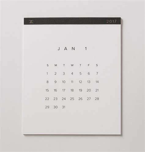 13 Calendriers Muraux Modernes Pour Vous Organiser En 2017 Wall