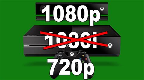 Xbox One Supports Only 1080p Or 720p Resolutions No 1080i In The Options