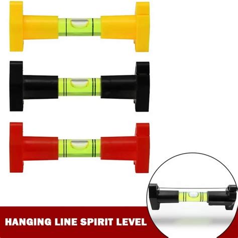 Hanging Spirit Level Pocket Line Mini Rope Bubble Level Hanging Rope