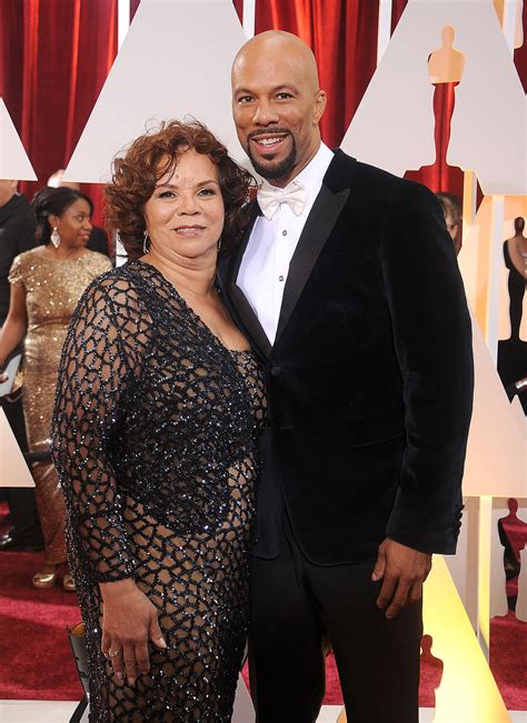 Common's mom, Dr. Mahalia Hines, was on hand to see her son win the ...