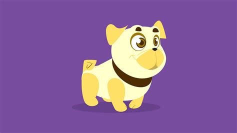 Wallpaper dog, art, cute, smile hd, picture, image