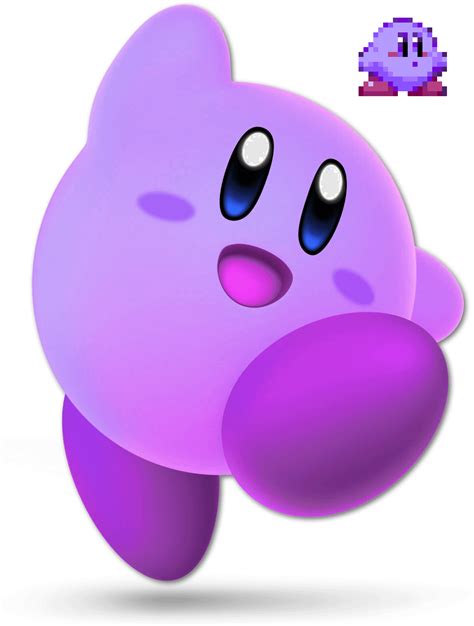 A Purple Kirby Alt That I Made Smashbrosultimate