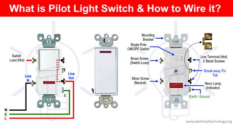 › wiring a light switch. How to Wire a Pilot Light Switch? 2 and 3 Way Wiring