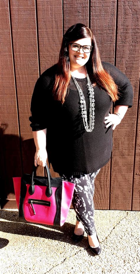 Thestylesupreme Plus Size Ootd Handm Sweater And Leggings