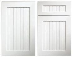 By refacing the surface of your kitchen cabinets with some type of wood or laminate veneer you can instantly transform the look of the kitchen without spending a lot of money. Shaker Beadboard Cabinet Door - Poplar Frame Poplar Panel ...