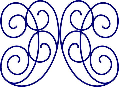 Swirl Blue Clip Art At Vector Clip Art Online Royalty Free