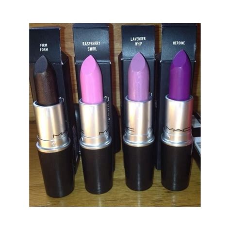 Mac Lipsticks Purple Shades Purple Lipstick Lipstick Skin Makeup