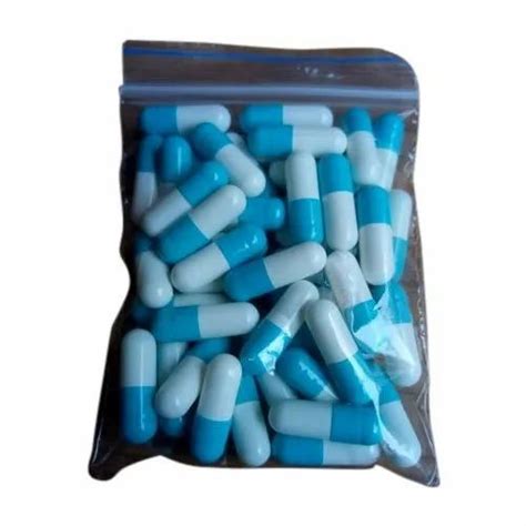 Blue And White Empty Hard Gelatin Capsule Shell Size 0 100000 Piece