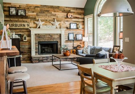 30 Distressed Rustic Living Room Design Ideas To Inspire
