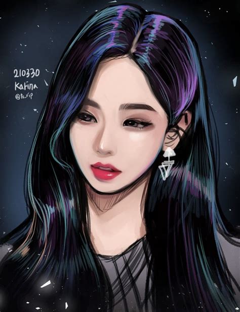 Kpop Fanart Yuu Karina Webtoon Draw Fan Art Artist Anime Instagram My Xxx Hot Girl