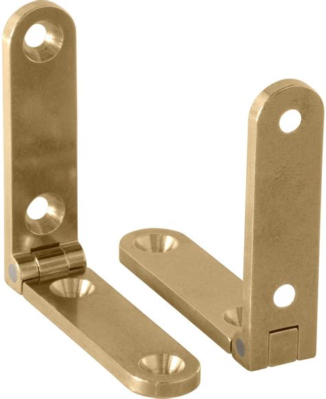 Brusso Brass Side Rail Hinge SR 680 Classic Hand Tools Limited