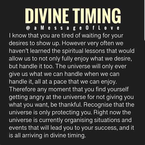 Divine Timing Wisdom Quotes Divine Timing Spiritual Quotes