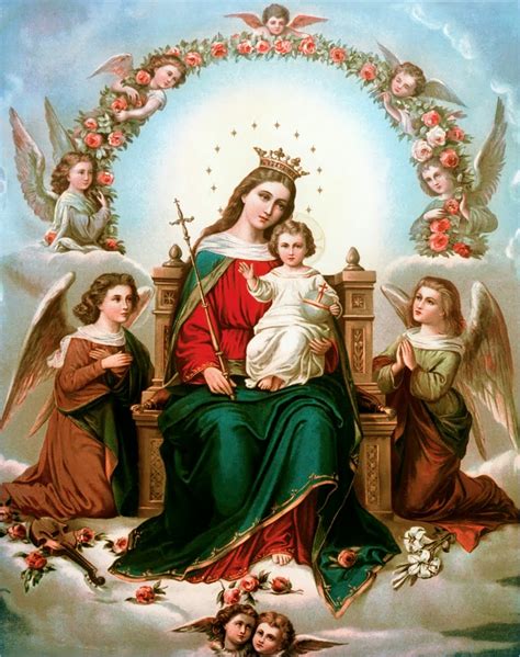 Madre De La Divina Gracia Memoria De La Santísima Virgen María Reina