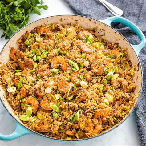 Easy One Pan Shrimp Fried Rice The Busy Baker
