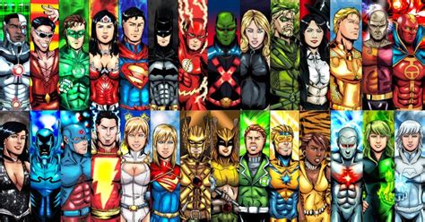 Marvels Avengers Vs Dc Comics Justice League Whos Your Favorite