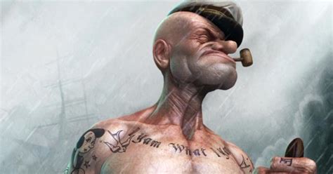 popeye the sailor man tattoo