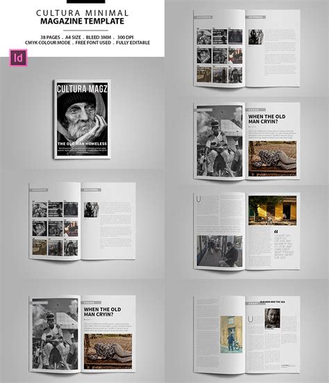 20 Magazine Templates With Creative Print Layout Designs