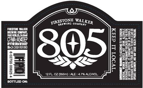Firestone Walker 805 Beer Street Journal