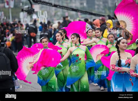 Performers Take Part In The Macao International Parade To Mark The 18th