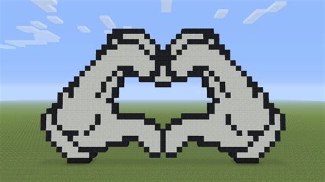 Minecraft Heart Pixel Art