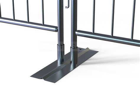 Metal Crowd Barriers Space Saving Steel Barricades Galvanized