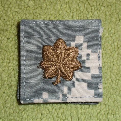 Major Us Army Acu Velcro Rank Reforger Military Store