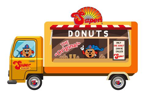 Vector art, clipart and stock vectors. Donut clipart truck, Donut truck Transparent FREE for ...