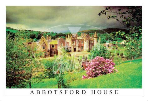 Abbotsford House Melrose Postcard H Sg