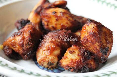 Ayam goreng berempah yang mudah dan sedap. Ayam Goreng Berempah Madu Sedap - Azie Kitchen