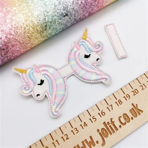 Embroidered Unicorn Tails Jolif The Craft Shop