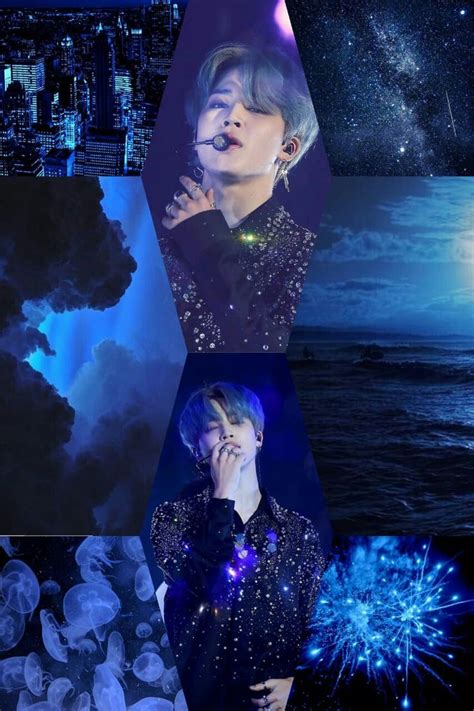 Blue aesthetic jungkook bts made by me ivi. Park Jimin BTS blue aesthetic | Park jimin bts, Blue ...