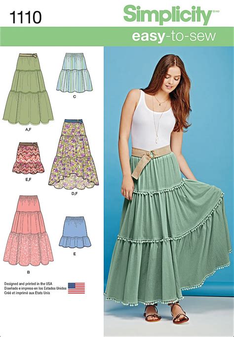 Easy Long Skirt Pattern Free Patterns