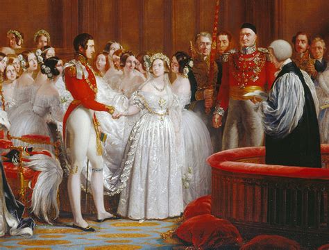 Queen Victorias Wedding History Today
