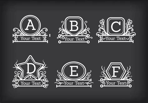 Monograms Vector Download Free Vector Art Stock Graphics And Images