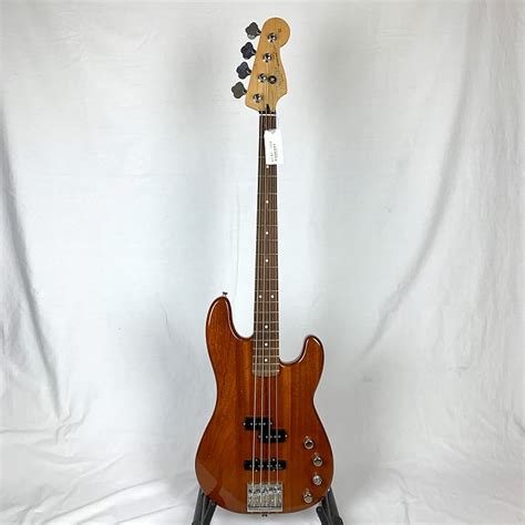 Fender Deluxe Active Precision Bass Special Okoume Natural Reverb