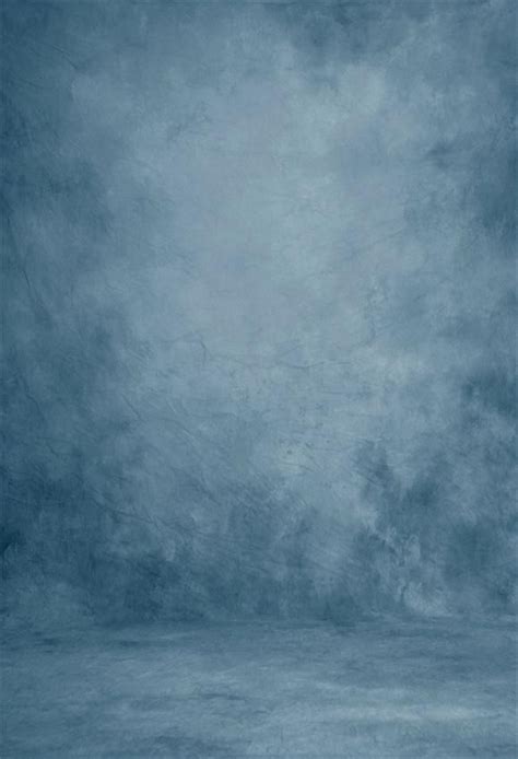Smoky Blue Abstract Backdrop For Photography Portraitwe Can Do Any Size