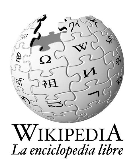 archivo wikipedia es logo black on white png wikipedia la enciclopedia libre