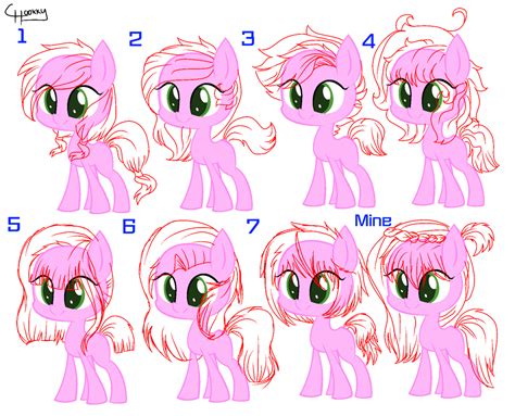 Haircut Adopts Mlp Base By Thechoccobear On Deviantart