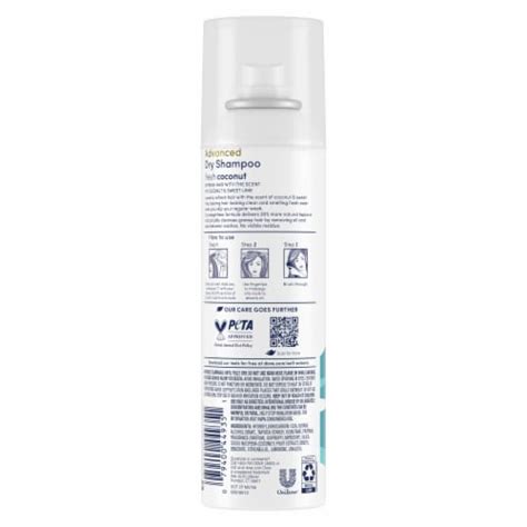 Dove Advanced Fresh Coconut Dry Shampoo 5 Oz Kroger