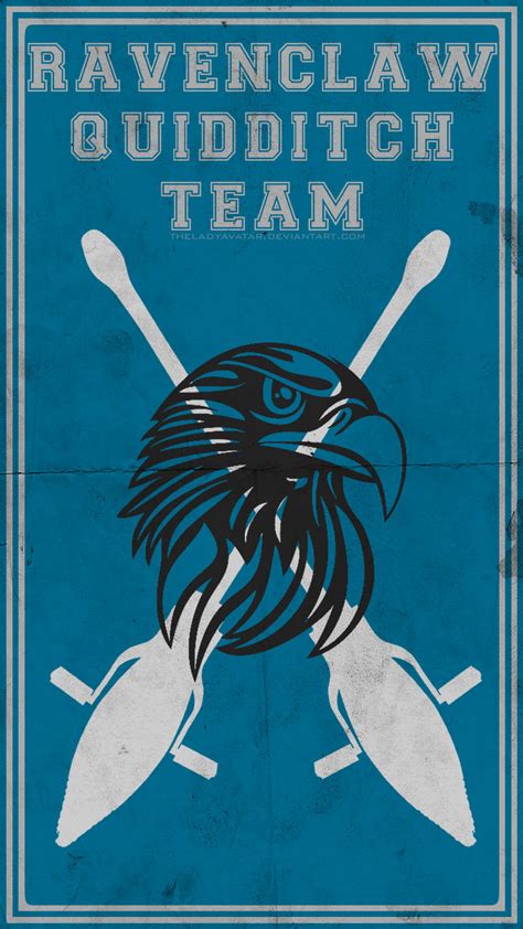 Quidditch Team Poster Ravenclaw By Theladyavatar On Deviantart