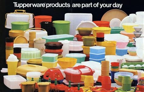 Discover A Collection Of Vintage Tupperware Containers